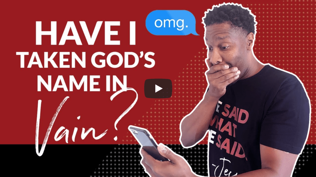 What Does “Taking God’s Name in Vain” Really Mean? | Allen&nbsp;Parr