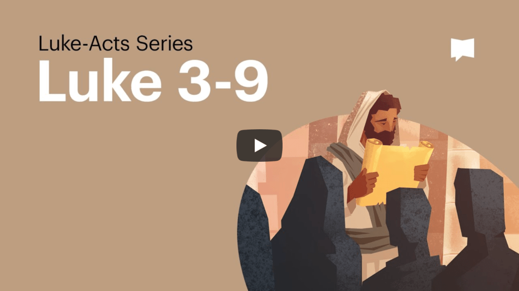 Luke-Acts Series: The Baptism of Jesus (Luke 3-9) |&nbsp;BibleProject