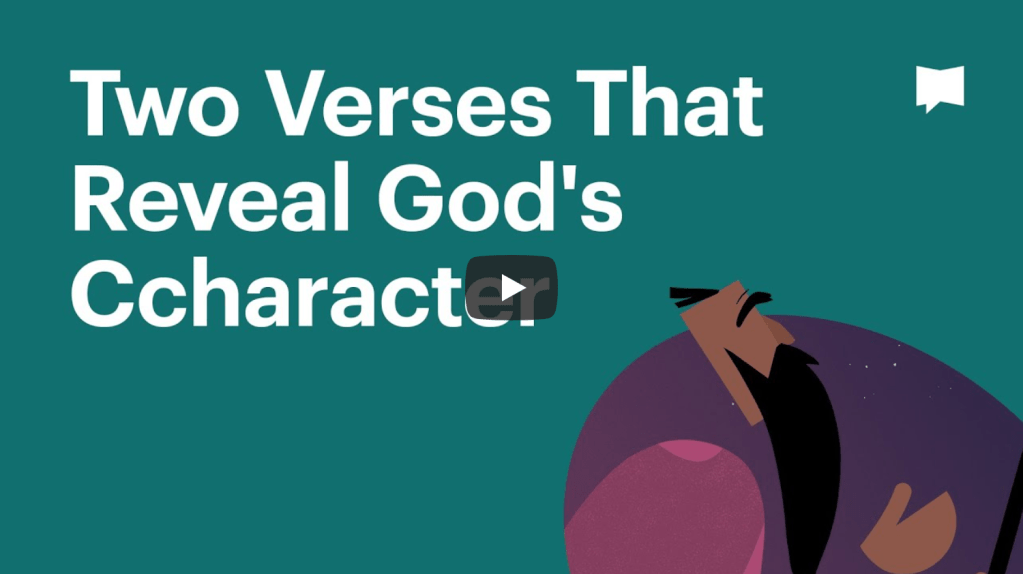 Visual Commentary: Character of God |&nbsp;BibleProject