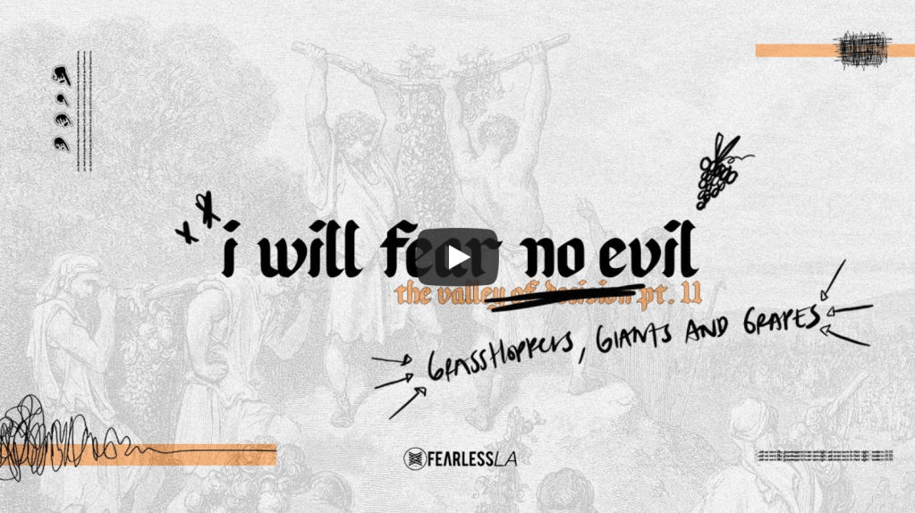 I Will Fear No Evil: Giants, Grasshoppers, and Grapes | Christy&nbsp;Johnson
