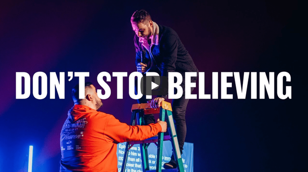 Immeasurably More: Don’t Stop Believing | Micah&nbsp;Berteau