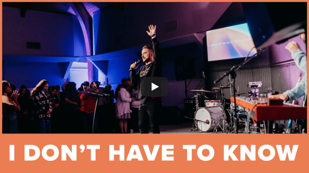 Whatever God Says: I Don’t Have to Know | Micah&nbsp;Berteau