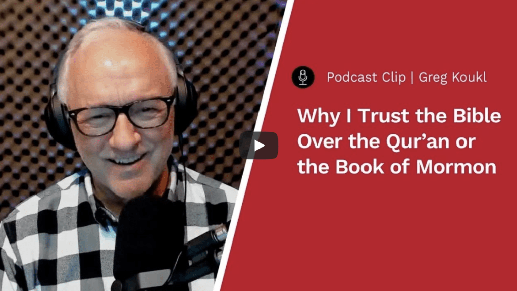 This Is the Difference Between the Bible and Other “Holy Books” | Greg&nbsp;Koukl