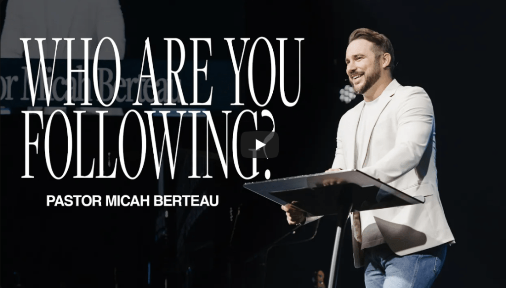 He is. I am. | Who Are You Following? | Micah&nbsp;Berteau